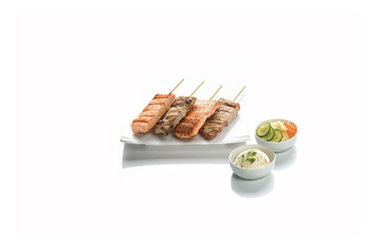 Yakitori poisson  x 4