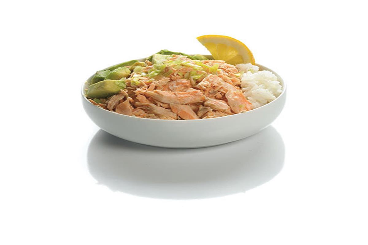 Riz Tartare saumon cuit